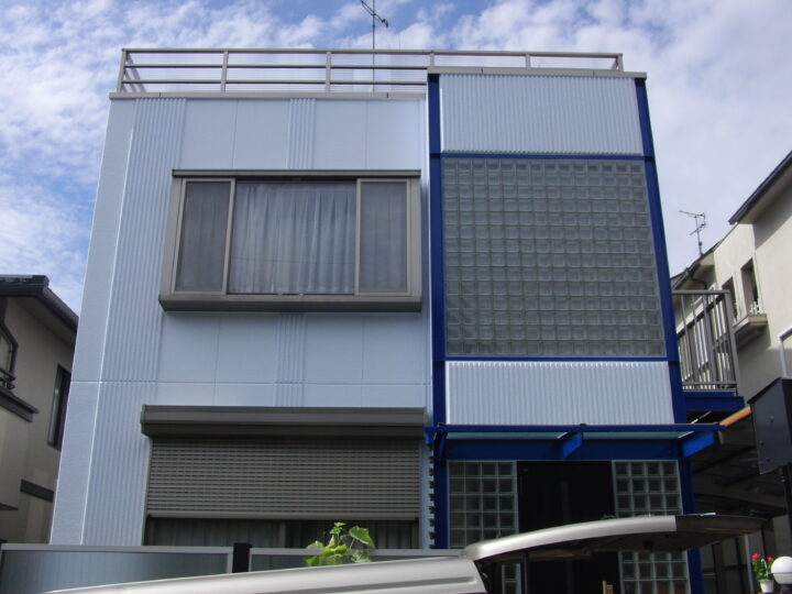 大阪市平野区　 M様邸 　外壁塗装工事/屋根塗装工事