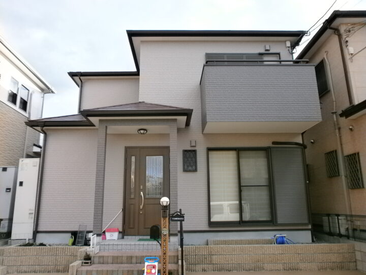 大阪市平野区　 Y様邸　 外壁塗装工事/屋根塗装工事