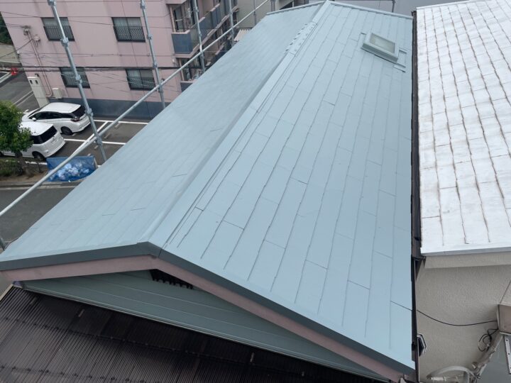 大阪市平野区　T様邸　屋根塗装工事