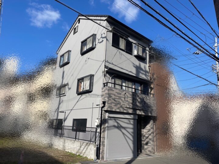 大阪市平野区　S様邸　外壁塗装工事/防水工事