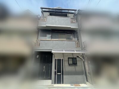 大阪市平野区　義壁塗装工事/屋根塗装工事/防水工事/シーリング工事