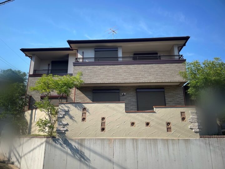 大阪狭山市　外壁塗装工事/屋根塗装工事/シーリング工事/付帯部塗装工事