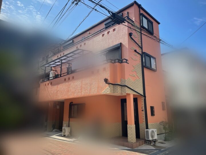 大阪市東住吉区　外壁塗装工事/屋根改修工事/防水工事/シーリング工事/付帯部塗工事
