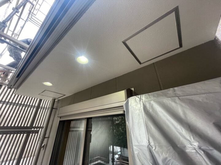 ベランダ:施工完了