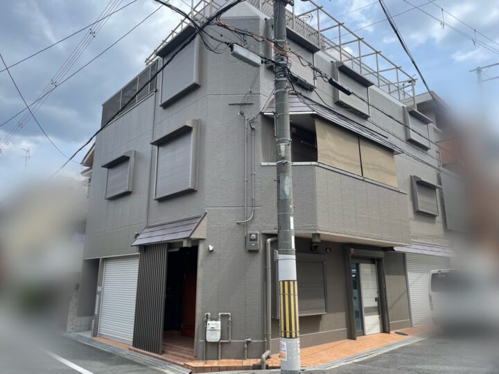 大阪市東住吉　外壁塗装工事/屋根塗装工事/付帯部塗装工事/シーリング工事