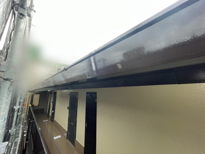 共用廊下:施工完了